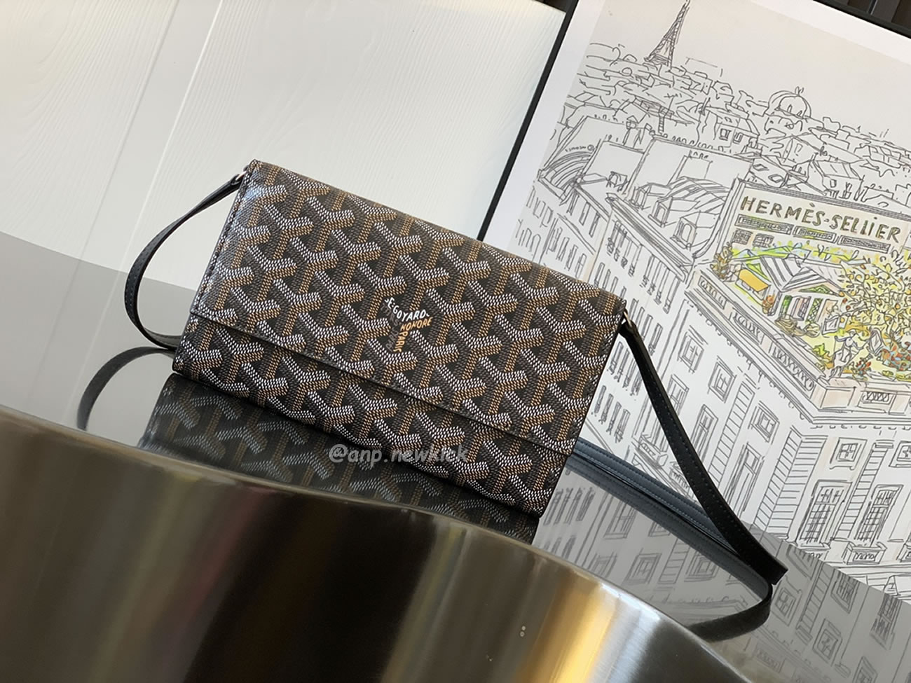 Goyard Varenne Wallet 12 Cm X 3.3 Cm X 19 Cm (11) - newkick.app